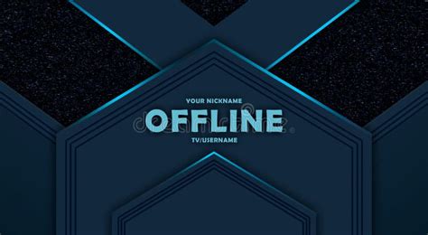 Offline Twitch Superposici N Banner Fondo Para Corriente Fondo