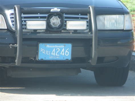 Massachusetts Police License Plate On A Truro Town Cruiser Flickr