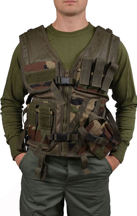 Жилет тактический Mil-Tec USMC camo woodland, купить в Интернет ...