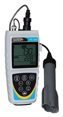 Oakton Pc Ph Conductivity Meter And Probe With Calibration