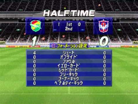 J League Jikkyou Winning Eleven 2001 YouTube