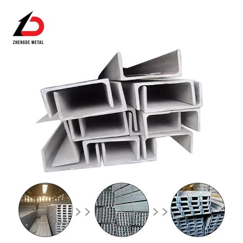 Ms S Jr S Jr Hot Rolled Low Carbon Mild Structural Beam Upn Upn Upe Steel C Z U