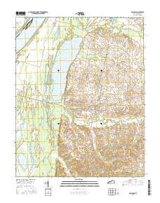 Ballard Wildlife Management Area Topo Map in Ballard County, Kentucky