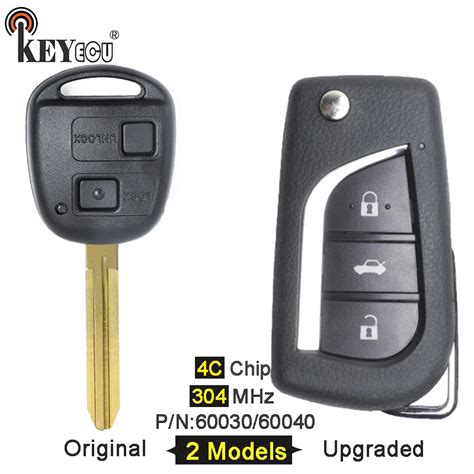 Keyecu Upgraded Flip Remote Car Key Fob For Buick Chevrolet GMC 315MHz