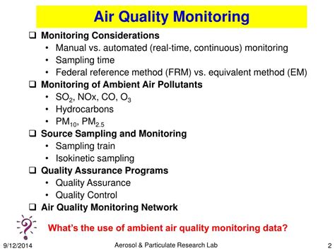 Ppt Air Quality Monitoring Powerpoint Presentation Free Download