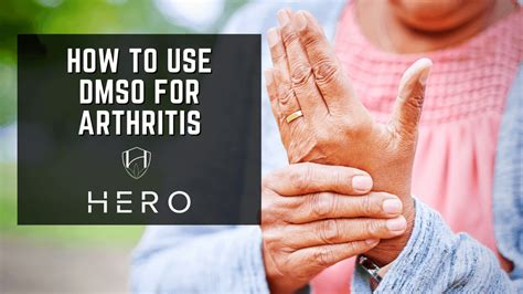 How To Use DMSO For Arthritis