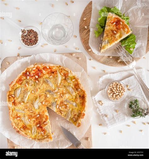 Home Made Quiche Hi Res Stock Photography And Images Alamy