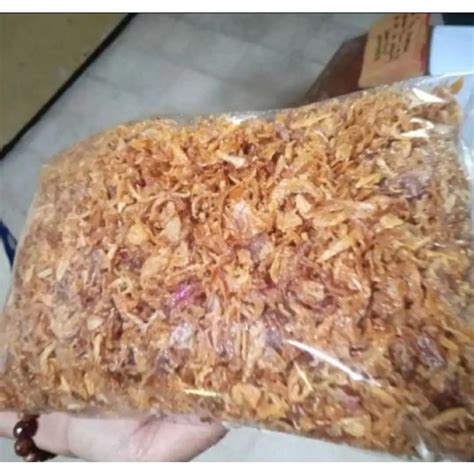 Jual BAWANG GORENG BREBES ASLI GRADE B 1 KG Shopee Indonesia