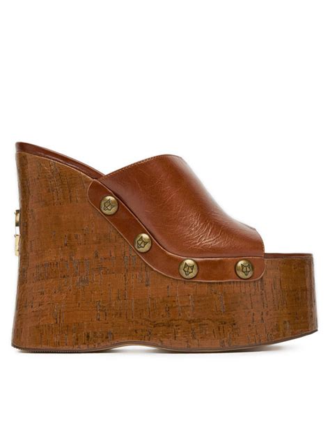 Klapki Naked Wolfe Tulip Br Zowy Eobuwie Pl