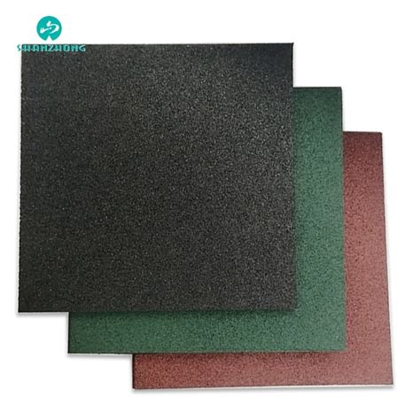 Wholesale 25mm Thickness Rubber Playground Flooring Sheet Rubber Gym