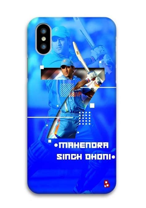 Ms Dhoni Phone Cover Bakedbricks