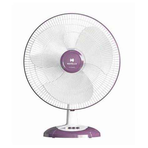 Havells Swing Lx 400Mm Purple High Speed Table Fan At Best Price In New