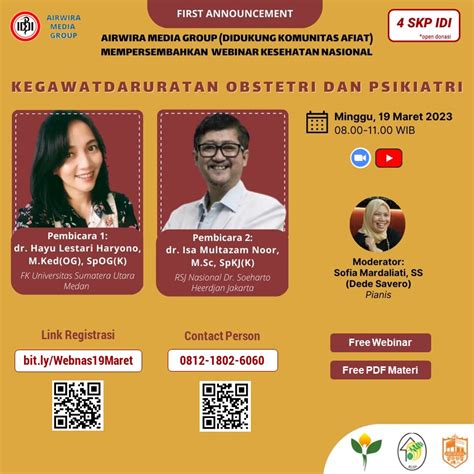 Webinar Kesehatan Nasional 19 Maret 2023 Seminar Dokter