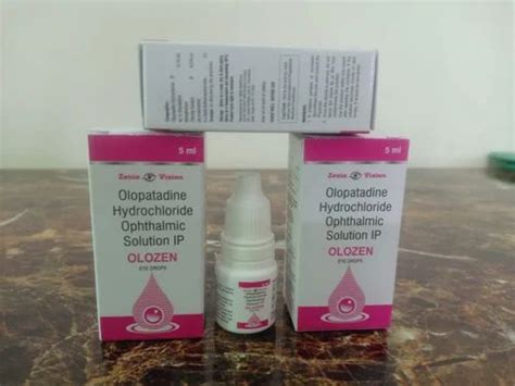 Olopatadine Hydrochloride Eye Drops 10 Ml At Rs 25 Piece In Panchkula