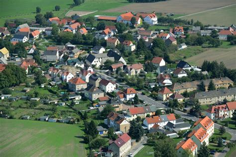 Luftaufnahme Wyhra Ortsansicht Von Wyhra Im Bundesland Sachsen