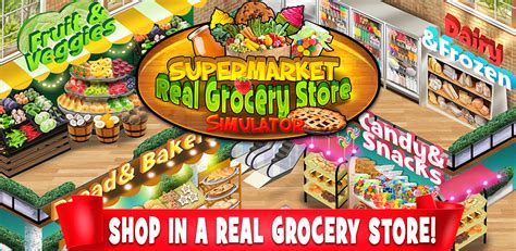 Real Grocery Store & Supermarket Simulator - Kids Shopping & Cash ...