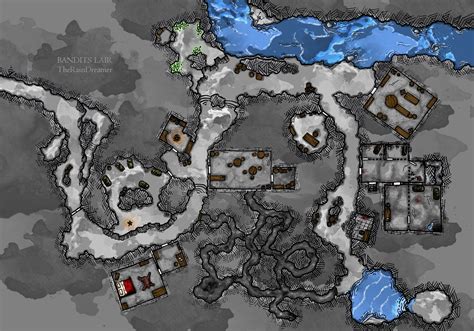 Dnd E Cave Battle Map