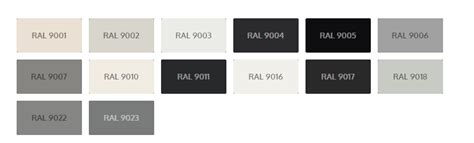 Ral Colour Chart Fisher Motor Factors