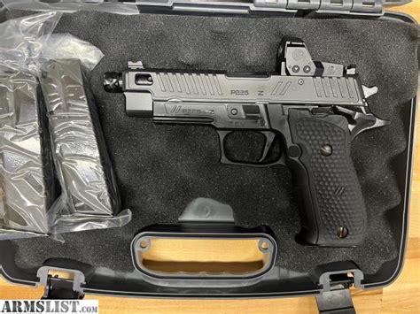 ARMSLIST For Sale Sig Sauer P226 ZEV 9mm DA Single Action Pistol