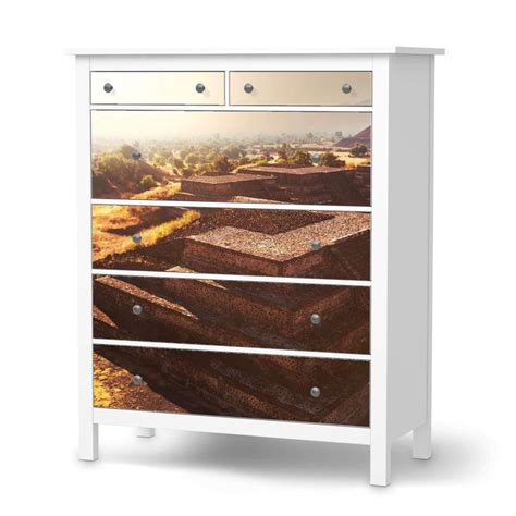 Klebefolie IKEA Hemnes Kommode 6 Schubladen Teotihuacan