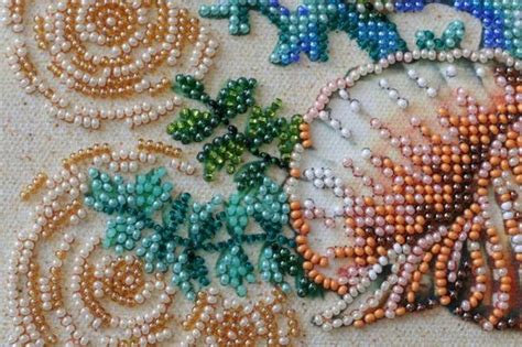 Diy Bead Embroidery Kit Tropical Sea Turtle Diy T Idea Needlepoint