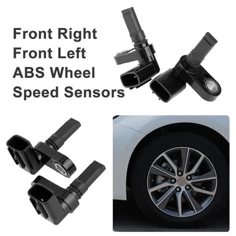 2pcs 50 X 35 X 30mm Abs Wheel Speed Sensors Front Rightfront Left For Toyota Lexus 8954304020