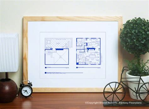 Magnum P.I. Guest House Floor Plan TV Show Floor Plan