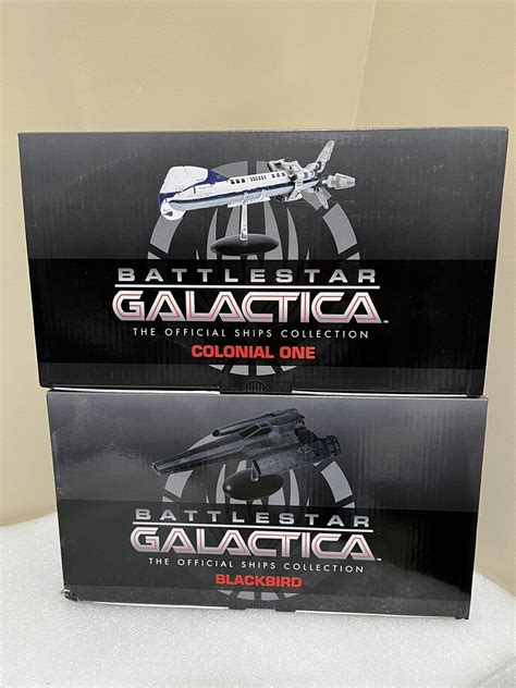 Eaglemoss Battlestar Galactica Blackbird Colonial One Lot New Ebay