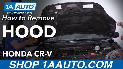 How To Replace Hood Honda Cr V Youtube