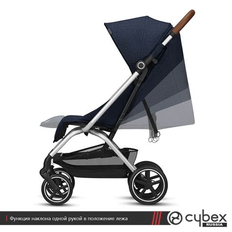Cybex Eezy S Plus (2-в-1) - коляска весом всего 9,7 кг