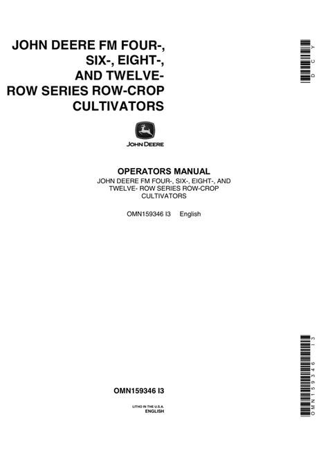 Ppt John Deere Fm Four Six Eight And Twelve Row Series Row Crop