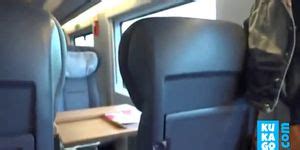 German Sucking Dick On The Train Ride Porn Videos