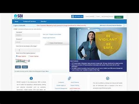 SBI Net Banking Online Registration Sbi Net Banking Kaise Kare Sbi