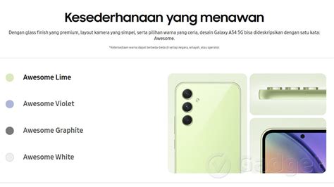 Beda Tipis Ini Perbedaan Samsung Galaxy A55 Dan A54 5G