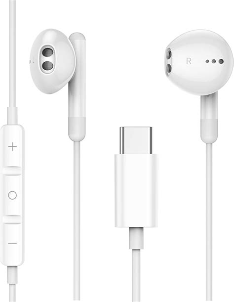 Benewy Usb C Headphones Earphones In Ear Usb C Earphones Type C