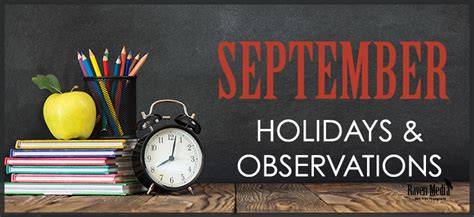 151 September Holidays and Observations - Raven Media Graphic Design ...