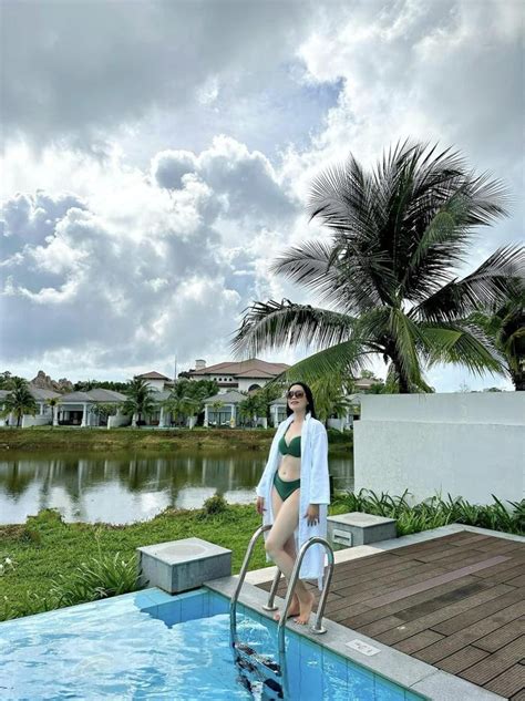 Ns T Tr Nh Kim Chi T Tin M C Bikini Hai M Nh Nh X U Tu I Saostar Vn