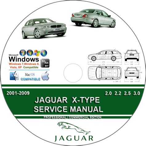 Jaguar X Type 20 22 25 30 Service Repair Manual 2001 2002 2003 2004