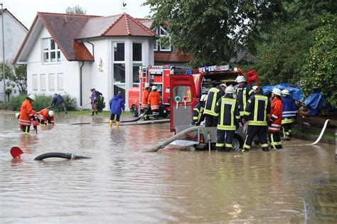 Starkregen Berschwemmt Schemmerberg