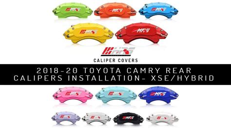 2021 Toyota Camry Xse Caliper Covers