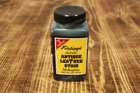 Антик для поверхности кожи Fiebings Antique Leather Stain mahogany 4 ...
