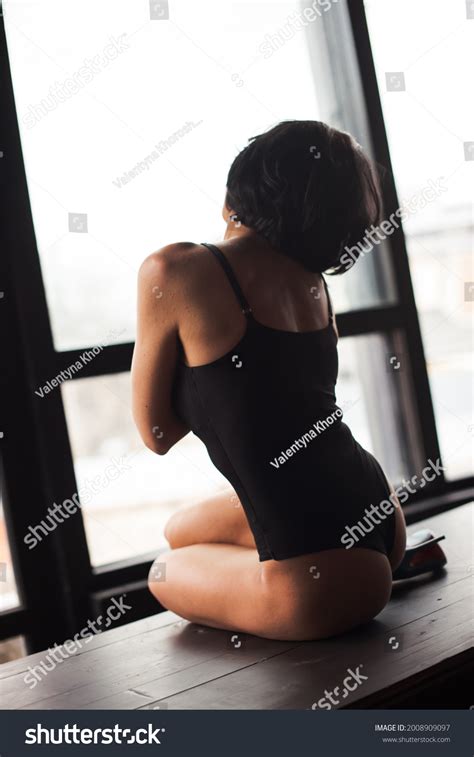 Sexy Back Woman Fitness Lingerie Stock Photo Shutterstock