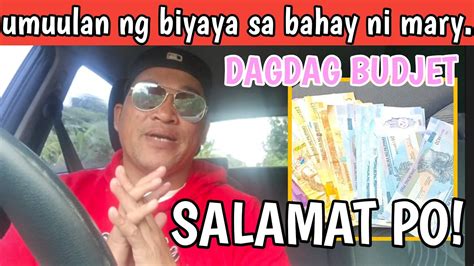 Sponsor At Team Pahuway Nag Dagdag Para Sa Budjet Ng Pag Gawa Ng Bahay