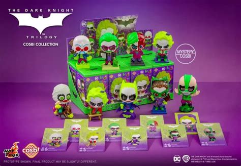 Hot Toy The Dark Knight Trilogy The Dark Knight Trilogy Jokerized Cosbi Collection