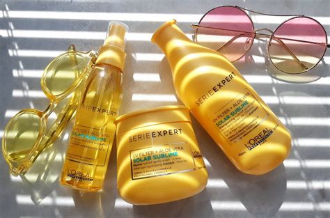 Шампунь, маска и спрей от L'Oréal Professionnel из серии Solar Sublime ...