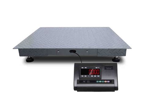 Industrial Floor Weighing Scales Kg Heavy Duty Lcd Back Light Display