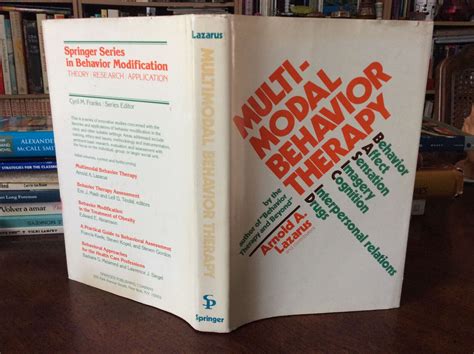 Multimodal Behavior Therapy By Arnold A Lazarus Hc Dj Vg