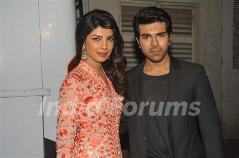 Ram Charan And Priyanka Chopra Were Seen At Their Film Zanjeers