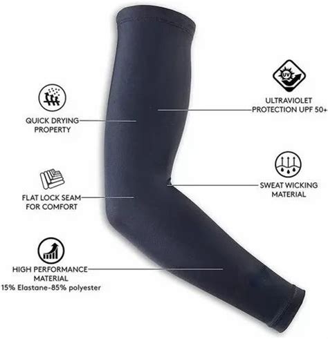 Black Nylon Arm Sleeves At Rs 19piece In New Delhi Id 20832720673