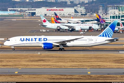 N29981 United Airlines Boeing 787-9 Dreamliner Photo by Aviation ...